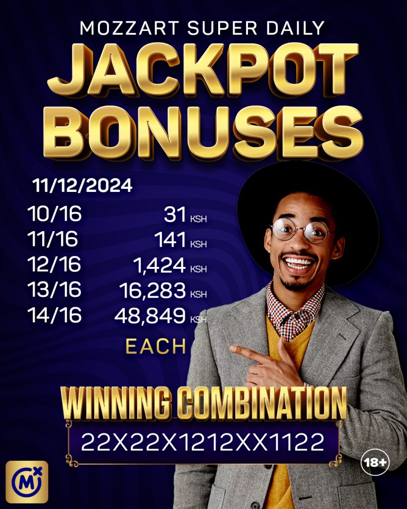mozzart daily jackpot bonus winners