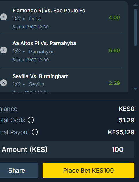 Sure 50 odds daily