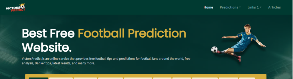 Victor Predict tips for both Midweek and Mega jackpot predictions.